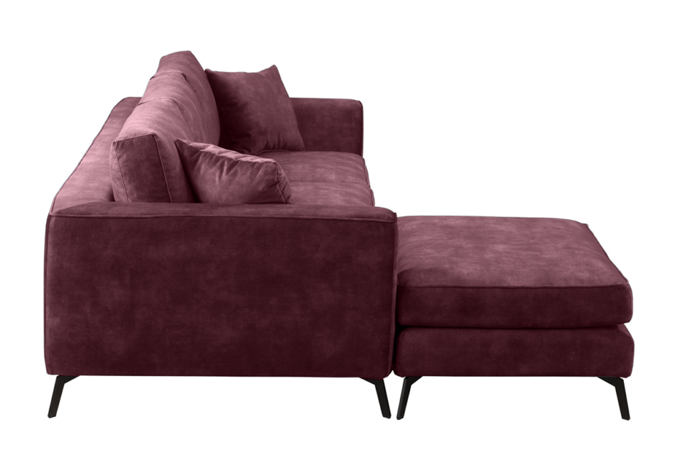 NORIS Narożnik lewy/prawy bordowy - zdjęcie 5