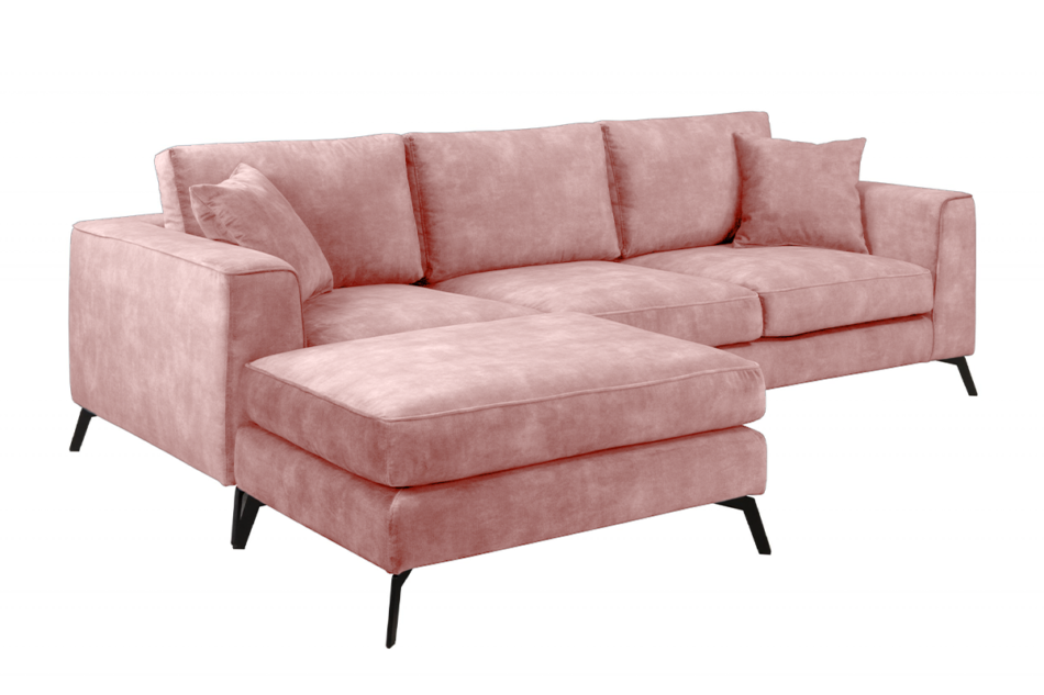 NORIS Narożnik lewy/prawy różowy - zdjęcie 2