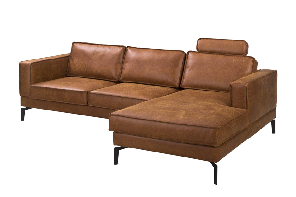 ALTHA Sofa 3 jasny brązowy - zdjęcie 2