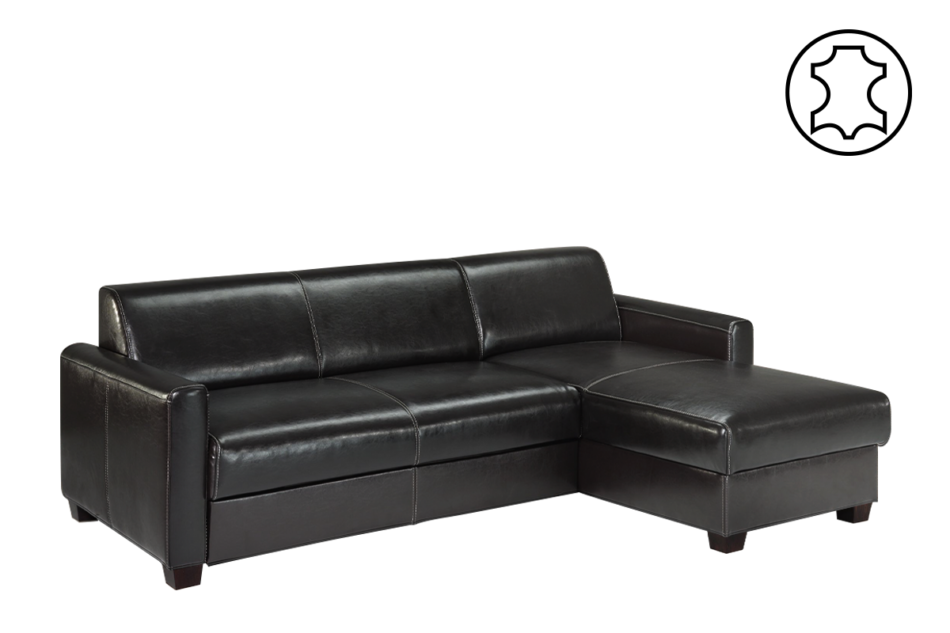 VESTER Narożnik lewy/prawy czarny - zdjęcie 0