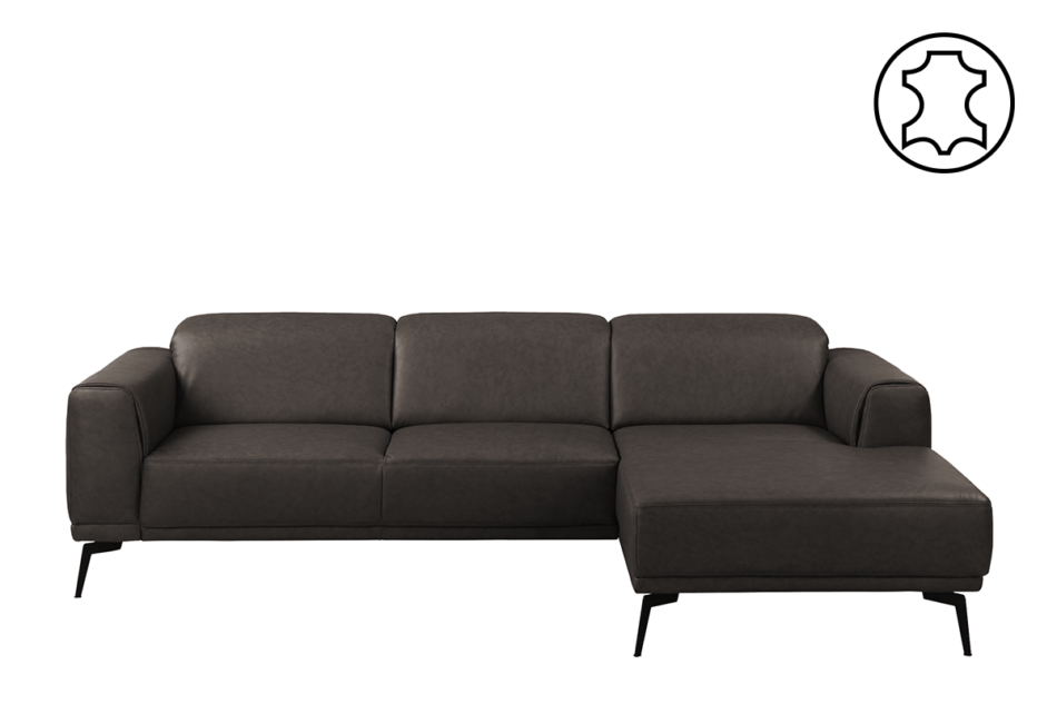 RICANO Narożnik lewy/prawy antracytowy - zdjęcie 0