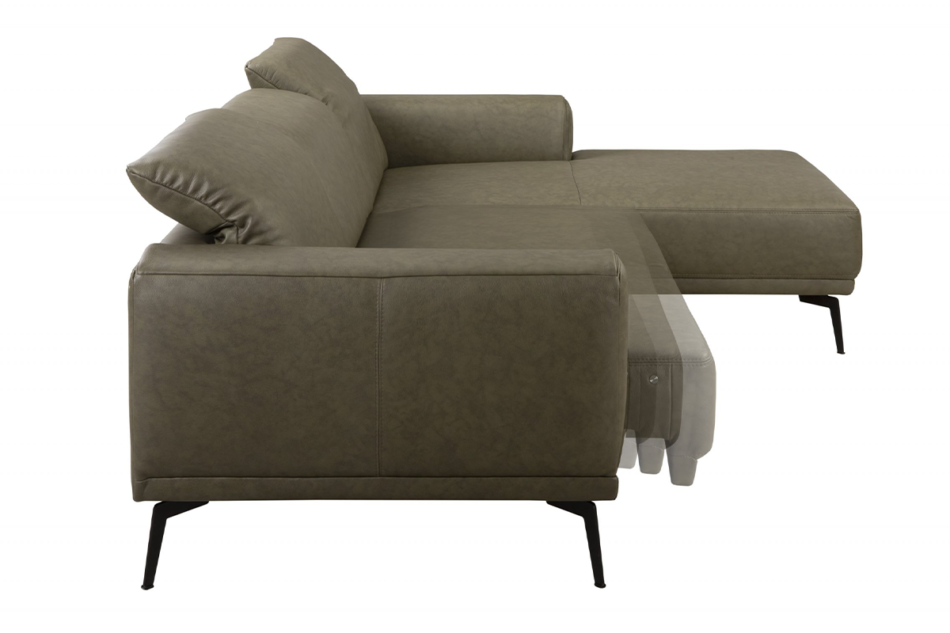 RICANO Narożnik lewy/prawy oliwkowy - zdjęcie 5