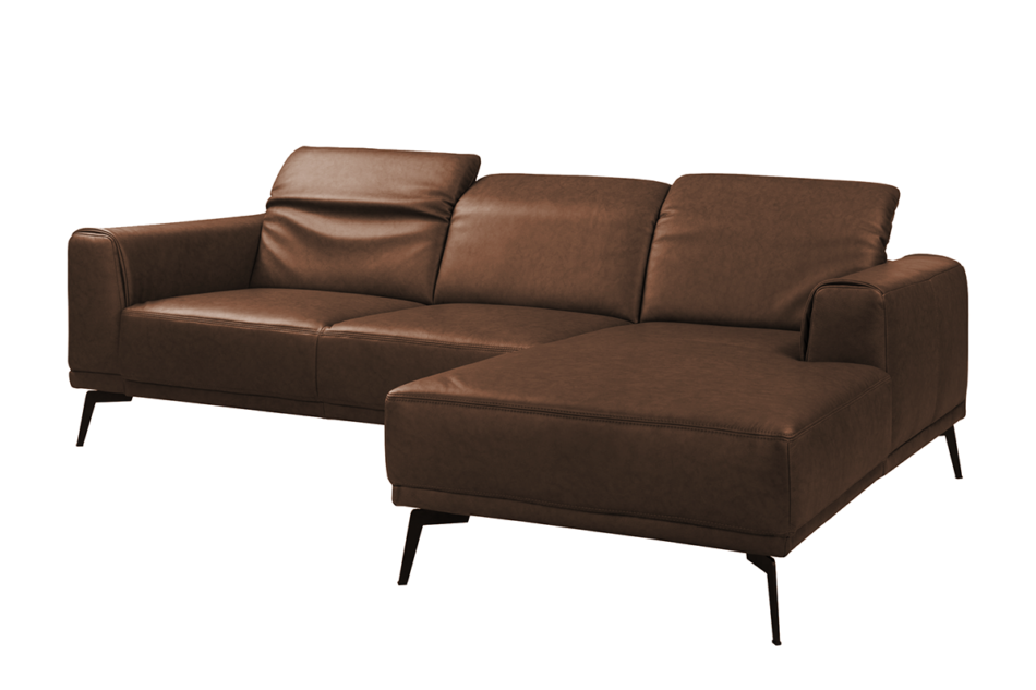 RICANO Narożnik lewy/prawy ciemny brązowy - zdjęcie 1