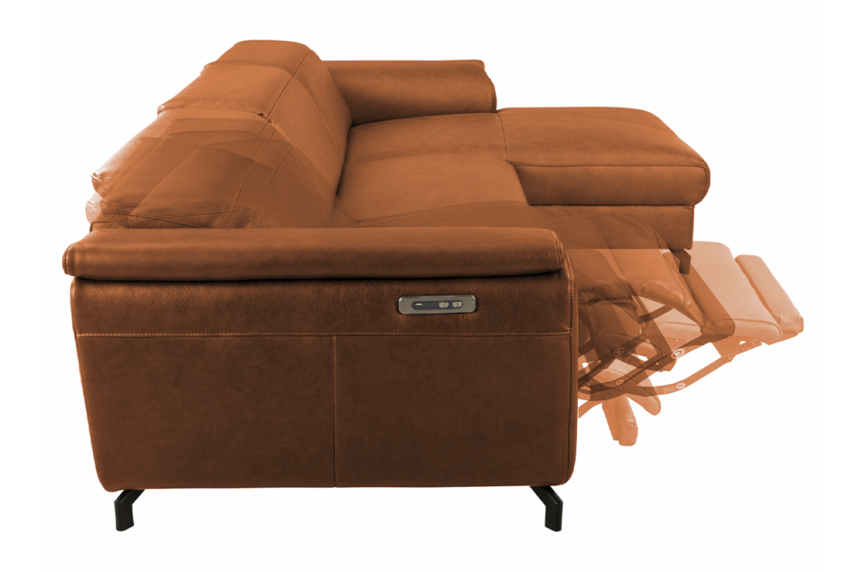 CERTI Narożnik lewy/prawy rudy - zdjęcie 5