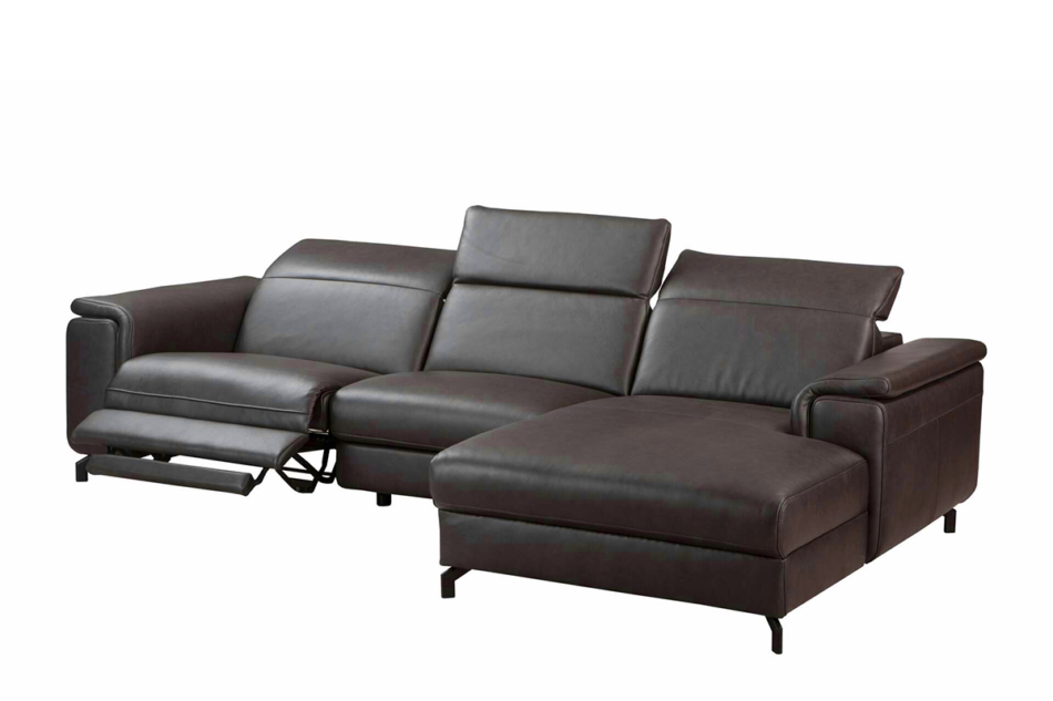 CERTI Narożnik lewy/prawy ciemny brązowy - zdjęcie 1