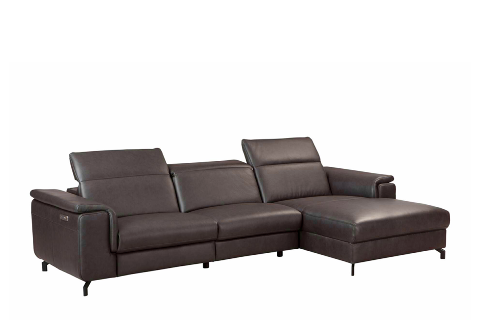 CERTI Narożnik lewy/prawy ciemny brązowy - zdjęcie 7