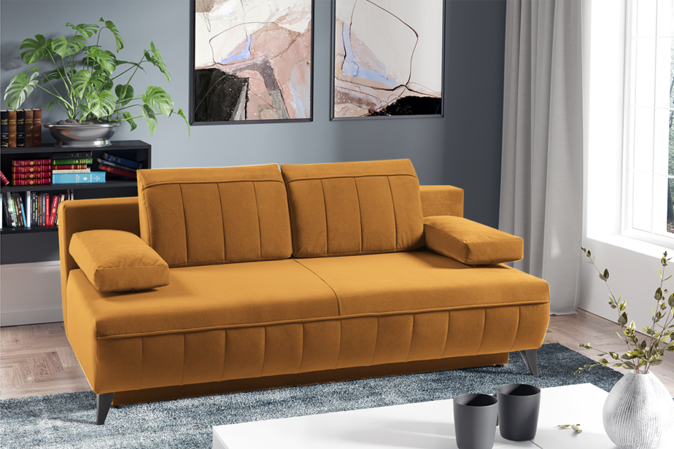 VENTI Sofa 3 musztardowy - zdjęcie 5