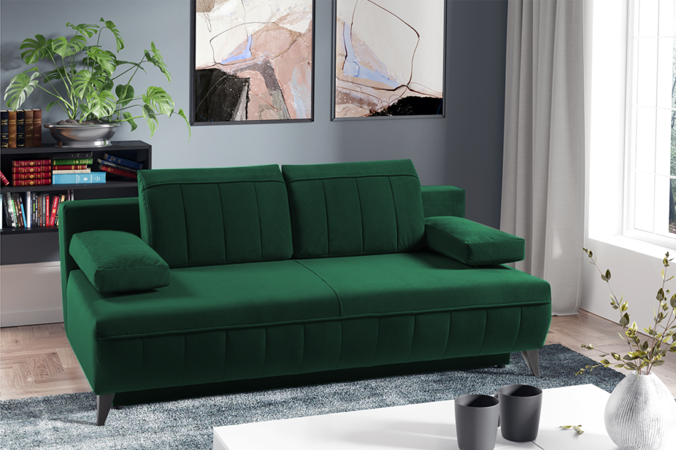 VENTI Sofa 3 ciemny zielony - zdjęcie 5