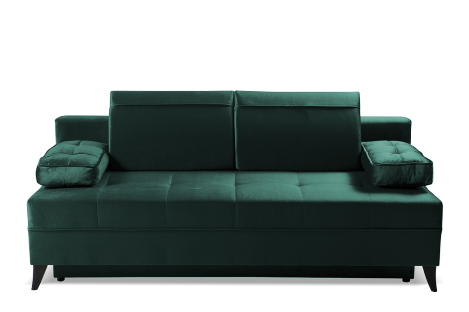 NETISO Sofa 3 ciemny zielony - zdjęcie 0