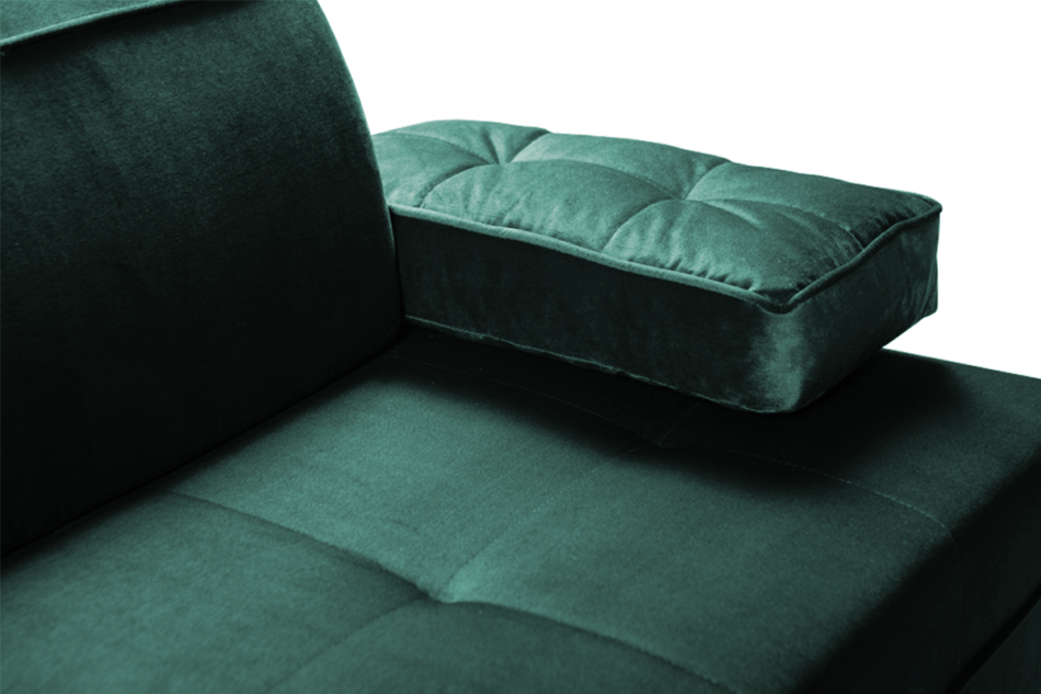 NETISO Sofa 3 ciemny zielony - zdjęcie 3