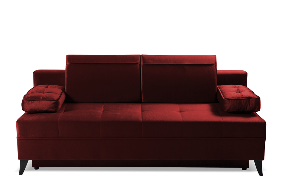 NETISO Sofa 3 bordowy - zdjęcie 0
