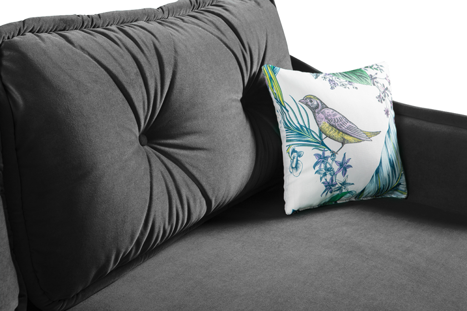 MELICO Sofa 3 szary - zdjęcie 4