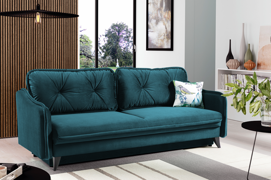 MELICO Sofa 3 morski - zdjęcie 5