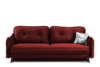 MELICO Sofa 3 bordowy - zdjęcie 1