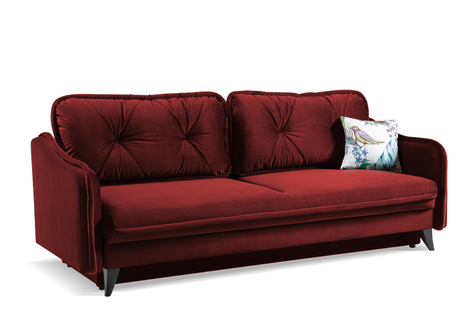 MELICO Sofa 3 bordowy - zdjęcie 1