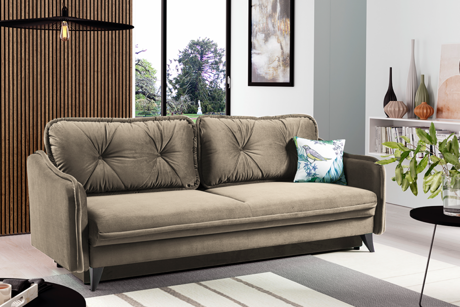 MELICO Sofa 3 beżowy - zdjęcie 5