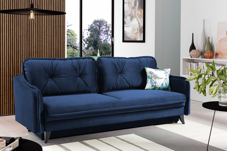 MELICO Sofa 3 granatowy - zdjęcie 5