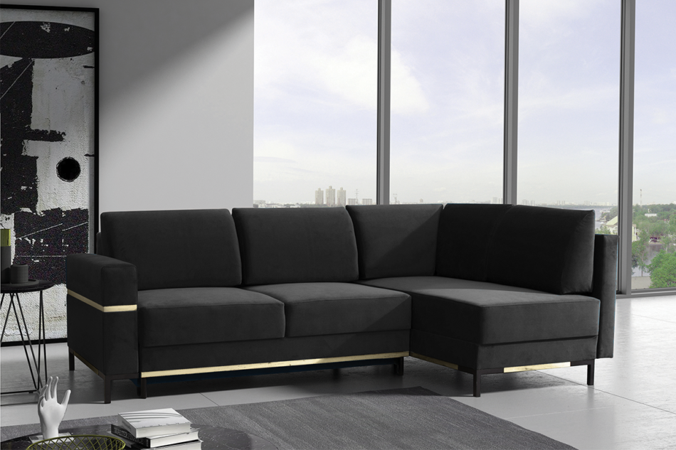 BOHUS Narożnik lewy/prawy grafitowy - zdjęcie 4