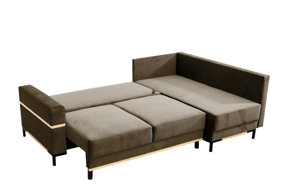 BOHUS Narożnik lewy/prawy jasny brązowy - zdjęcie 1