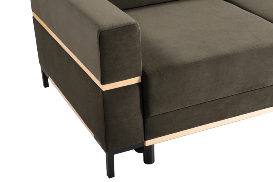 BOHUS Narożnik lewy/prawy jasny brązowy - zdjęcie 3