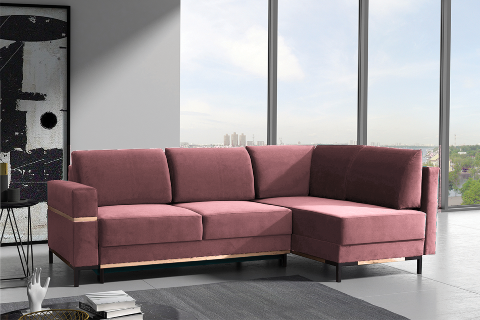 BOHUS Narożnik lewy/prawy koralowy - zdjęcie 4