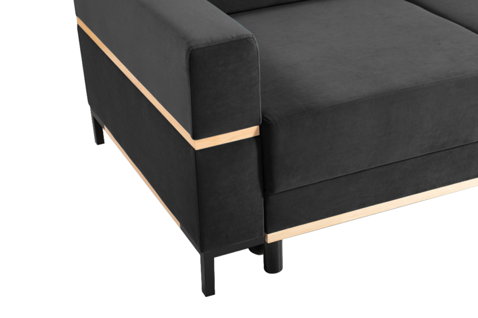 BOHUS Sofa 3 grafitowy - zdjęcie 1