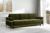 BOHUS Sofa 3 oliwkowy - zdjęcie 3