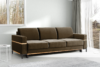 BOHUS Sofa 3 jasny brązowy - zdjęcie 3