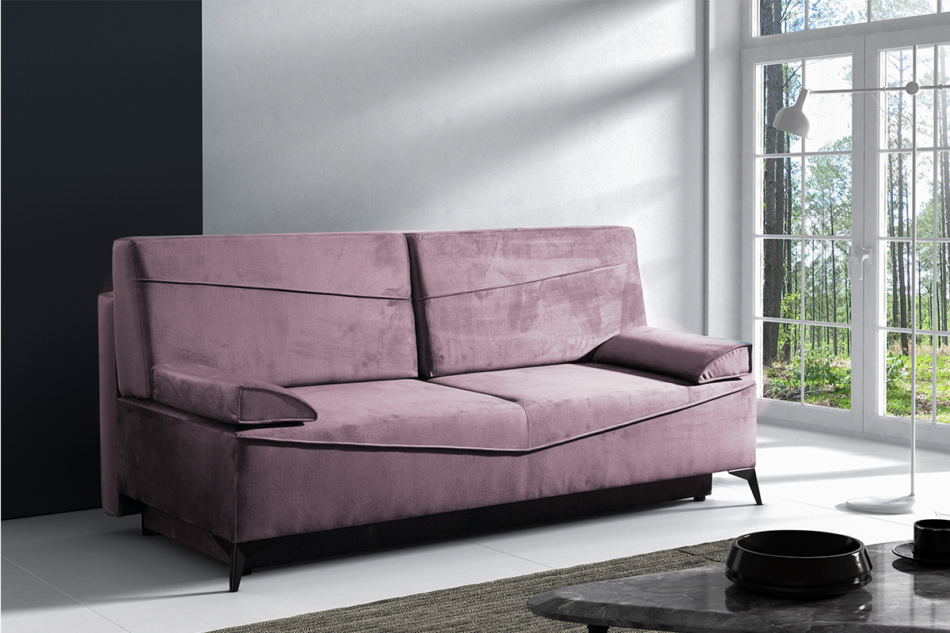SEOLUS Sofa 3 fioletowy - zdjęcie 4
