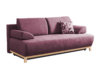 VERTIS Sofa 3 różowy - zdjęcie 1