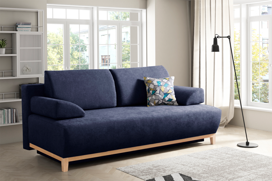 VERTIS Sofa 3 granatowy - zdjęcie 2
