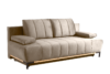 GRANDO Sofa 3 jasny brązowy - zdjęcie 1
