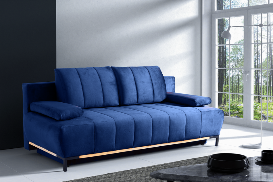 GRANDO Sofa 3 granatowy - zdjęcie 2