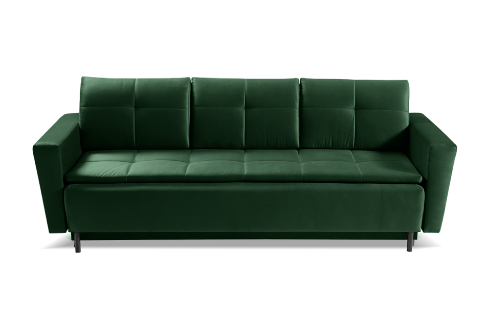 SCOLY Sofa 3 ciemny zielony - zdjęcie 0