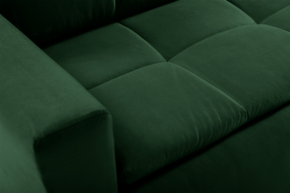 SCOLY Sofa 3 ciemny zielony - zdjęcie 5