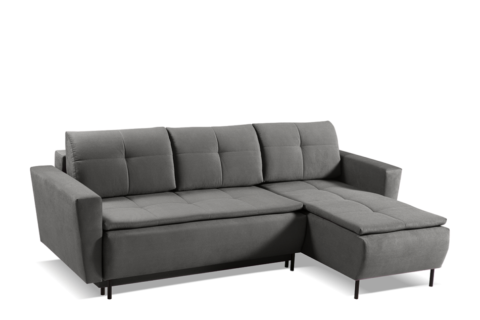 BERGE Narożnik lewy/prawy szary - zdjęcie 2