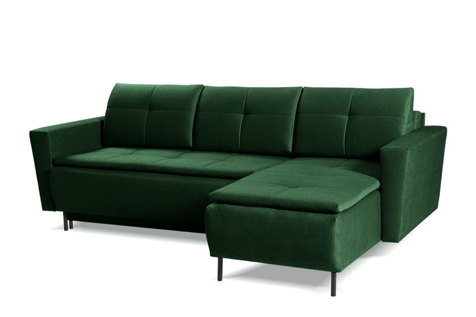 BERGE Narożnik lewy/prawy ciemny zielony - zdjęcie 2