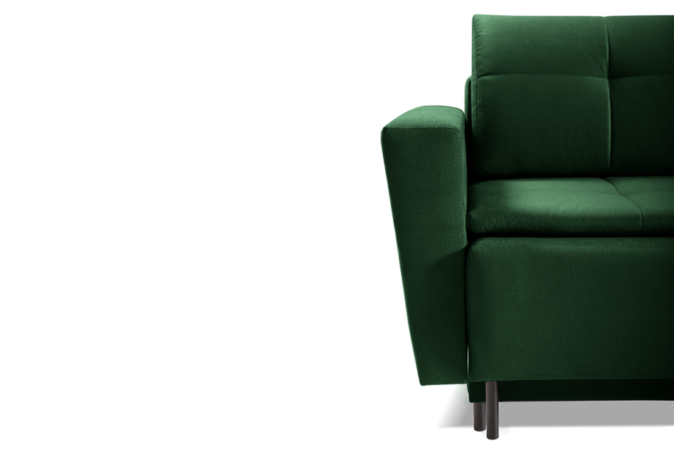 BERGE Narożnik lewy/prawy ciemny zielony - zdjęcie 5