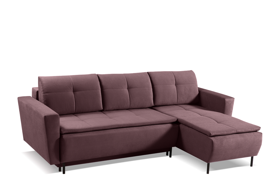 BERGE Narożnik lewy/prawy fioletowy - zdjęcie 2