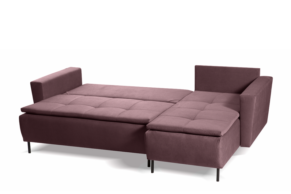 BERGE Narożnik lewy/prawy fioletowy - zdjęcie 4