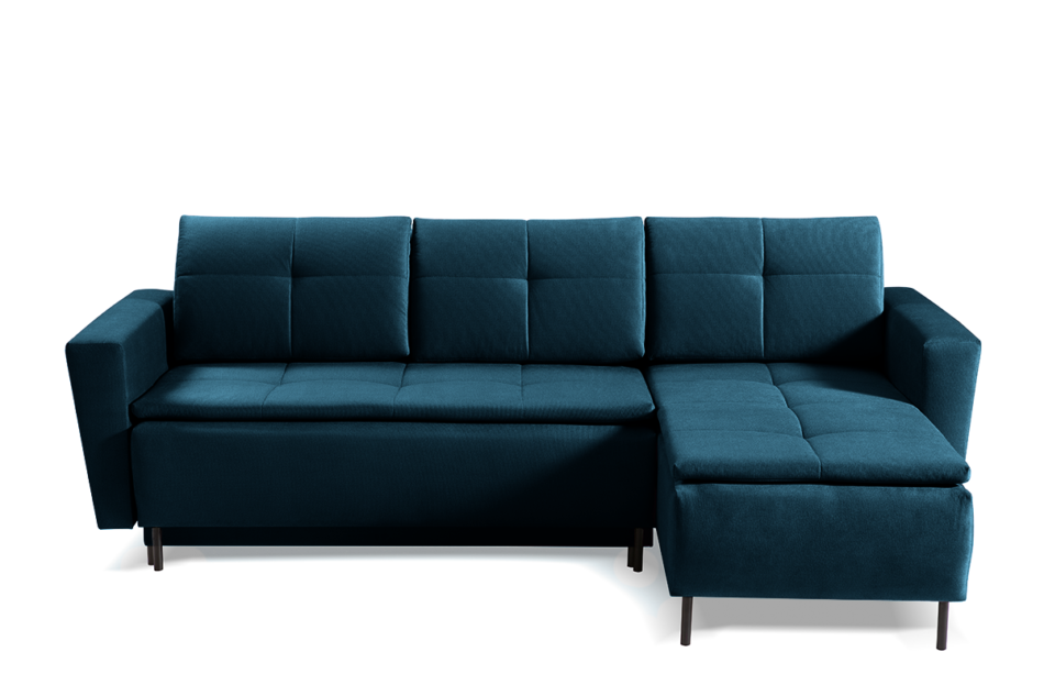 BERGE Narożnik lewy/prawy granatowy - zdjęcie 0