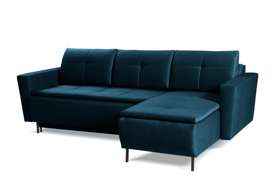 BERGE Narożnik lewy/prawy granatowy - zdjęcie 2