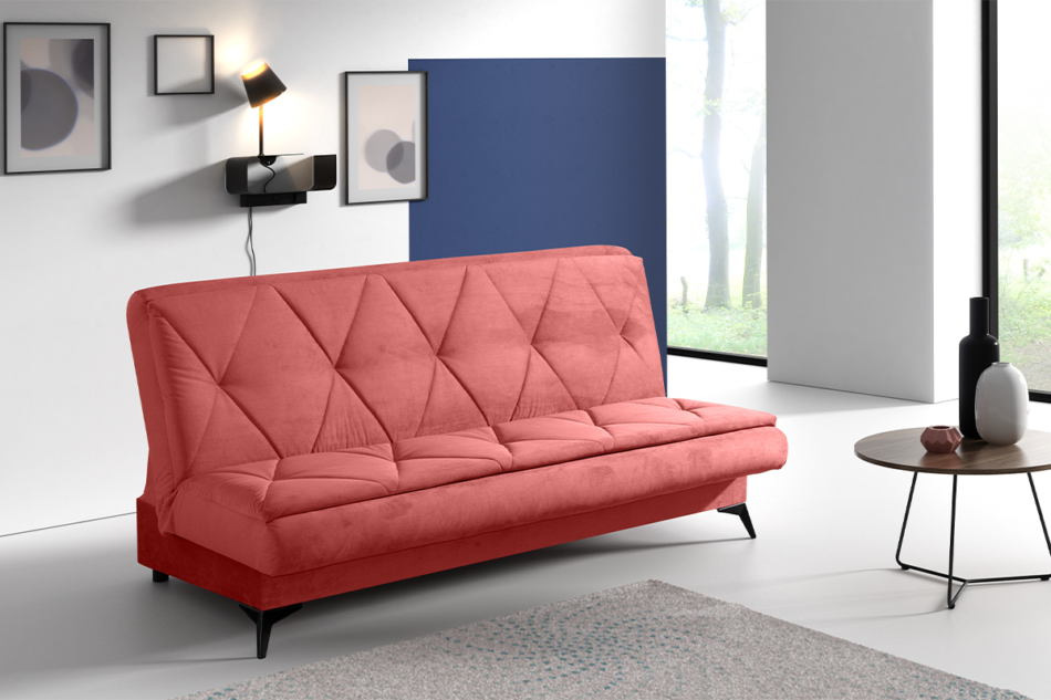 COLLIS Wersalka koralowy - zdjęcie 2