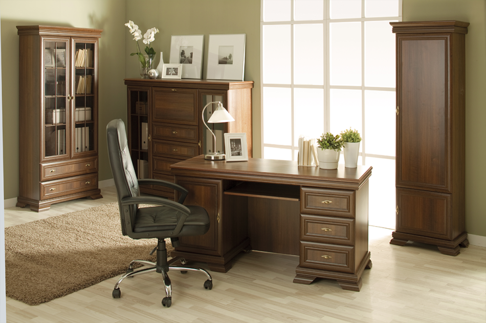 IMPERIO Stolik kawowy prostokątny z półką orzech - zdjęcie 4