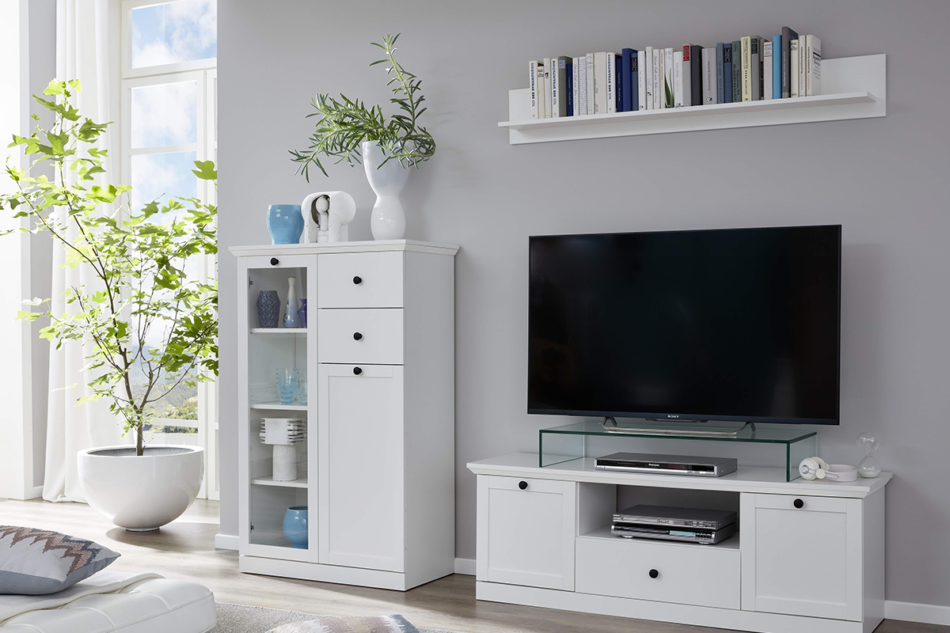 LIANTE Wieszak ścienny biały - zdjęcie 4