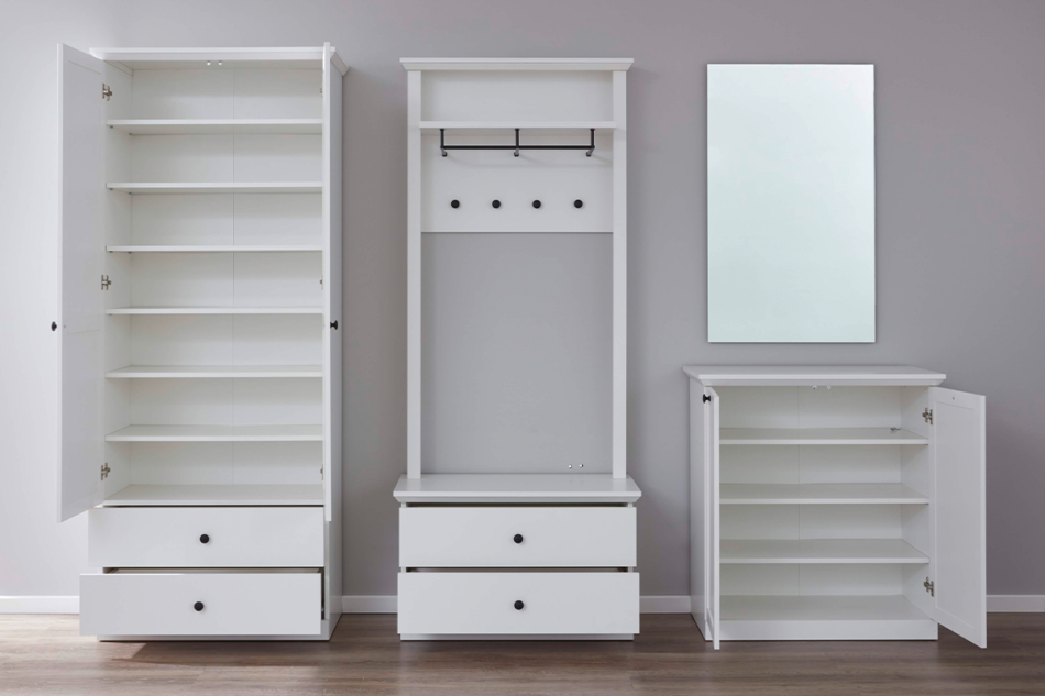 LIANTE Wieszak ścienny biały - zdjęcie 10