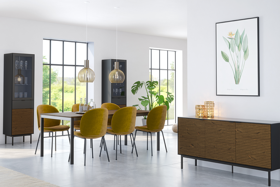 SOMA Komoda czarny/jesion ciemny - zdjęcie 4